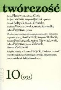 Twórczość 10/2023 - okładka książki