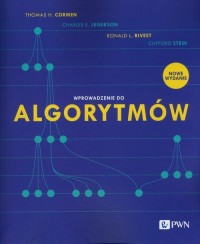 Wprowadzenie do algorytmów - okładka książki