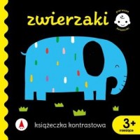 Zwierzaki. Książeczka kontrastowa. - okładka książki