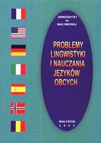 Problemy lingwistyki i nauczania - okładka książki