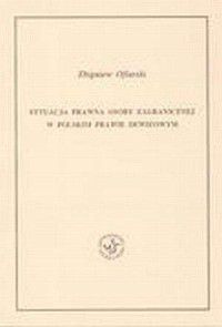 Sytuacja prawna osoby zagranicznej - okładka książki