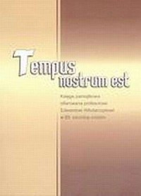 Tempus nostrum est - okładka książki