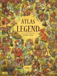 Atlas legend - okładka książki