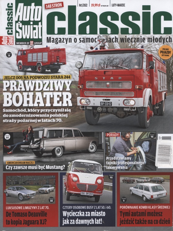 Auto Świat 1/2022 (luty-marzec). - okładka książki