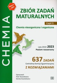 Chemia Zbiór zadań maturalnych - okładka podręcznika