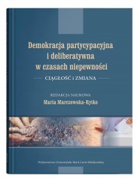 Demokracja partycypacyjna i deliberatywna - okładka książki