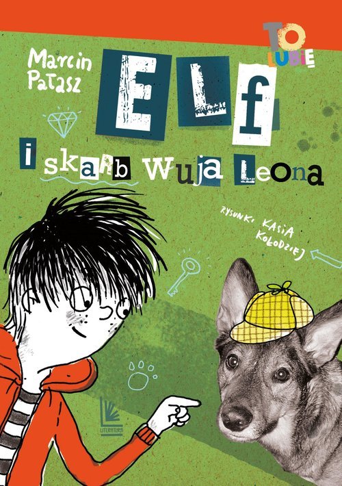 Elf i skarb wuja Leona - okładka książki