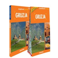 Gruzja light przewodnik + mapa - okładka książki
