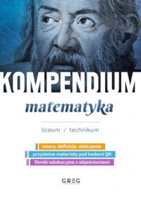 Kompendium - matematyka - liceum/technikum - okładka podręcznika