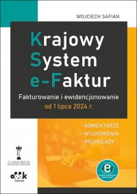 Krajowy System e-Faktur Fakturowanie - okładka książki