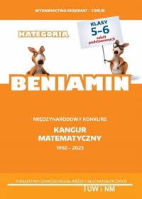 Matematyka z wesołym kangurem Beniamin - okładka książki