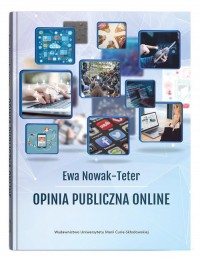 Opinia publiczna online - okładka książki
