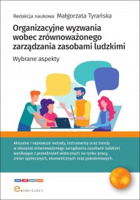 Organizacyjne wyzwania wobec zrównoważonego - okładka książki