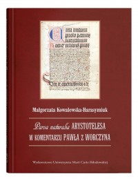 Parva naturalia Arystotelesa w - okładka książki