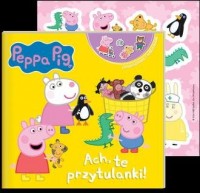 Peppa Pig Opowiadania z naklejkami - okładka książki