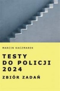 Testy do Policji 2024. Zbiór zadań - okładka podręcznika