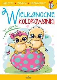 Wielkanocne kolorowanki - okładka książki