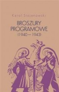 Broszury programowe (1940-1943) - okładka książki