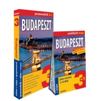 Budapeszt 3w1 przewodnik + atlas - okładka książki