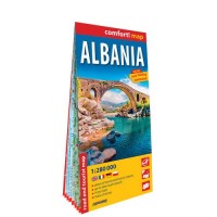 comfort! map Albania 1:280 000 - okładka książki