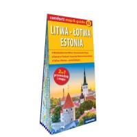 Comfort! map&guide Litwa, Łotwa, - okładka książki