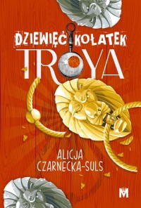 Dziewięć kołatek Troya - okładka książki