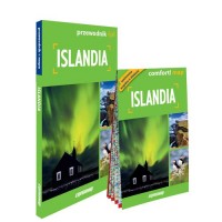 Islandia light przewodnik + mapa - okładka książki