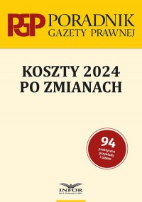 Koszty 2024 po zmianach - okładka książki