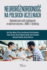 Neuroróżnorodność na polskich uczelniach - okładka książki