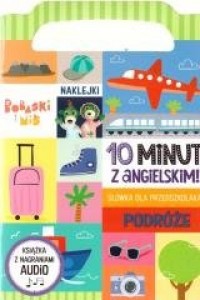 10 minut z angielskim. Podróże - okładka książki