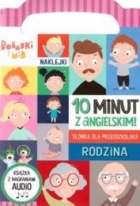 10 minut z angielskim. Rodzina - okładka książki