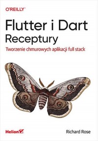 Flutter i Dart. Receptury - okładka książki