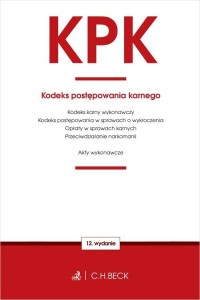 KPK. Kodeks postępowania karnego - okładka książki