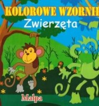 Książeczka kolorowe wzorniki MIX - okładka książki