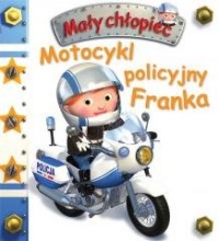 Motocykl policyjny Franka. Mały - okładka książki