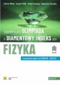 Olimpiada o Diamentowy Indeks AGH. - okładka podręcznika