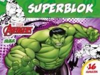 Superblok. Marvel Avengers Hulk - okładka książki
