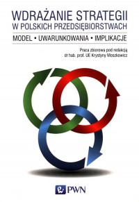 Wdrażanie strategii w polskich - okładka książki