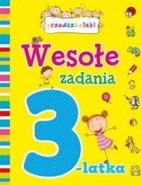 Wesołe zadania 3-latka - okładka książki