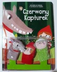 Bajki z pacynkami. Czerwony kapturek - okładka książki