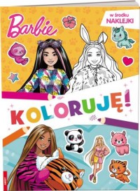 Barbie Koloruję! - okładka książki