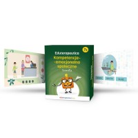 Eduteraputica lux Kompetencje emocjonalno-społeczne. - okładka książki