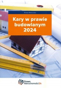Kary w prawie budowlanym 2024 - okładka książki