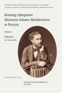 Katalog rękopisów Muzeum Adama - okładka książki