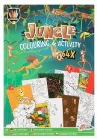 Kolorowanka & Activity Book A4 - okładka książki