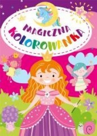 Magiczna kolorowanka - okładka książki