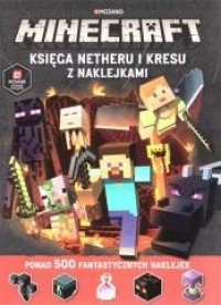Minecraft Księga Netheru i kresu - okładka książki