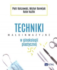 Techniki małoinwazyjne w ginekologii - okładka książki