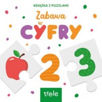 Cyfry. Książka z puzzlami - okładka książki