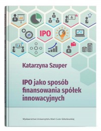 IPO jako sposób finansowania spółek - okładka książki